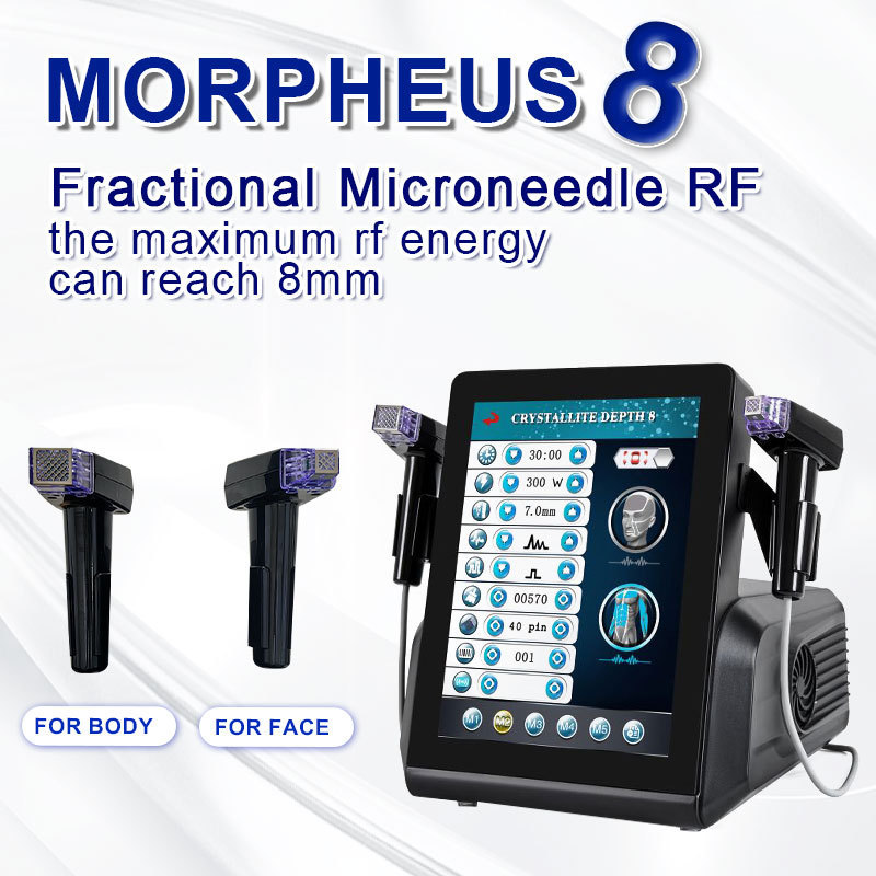 fractional rf microneedle estiramiento de la piel aguja inmode morpheus 8 fractional machine morpheus 8 portable