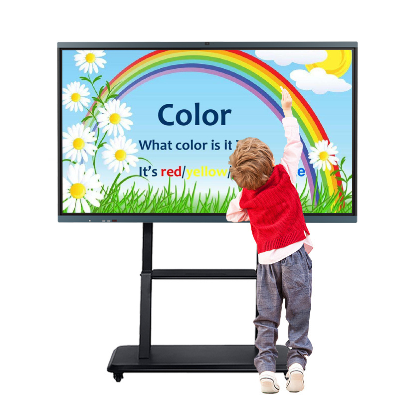 commercial conference interactive whiteboard mobile stand interactive smart whiteboard for office