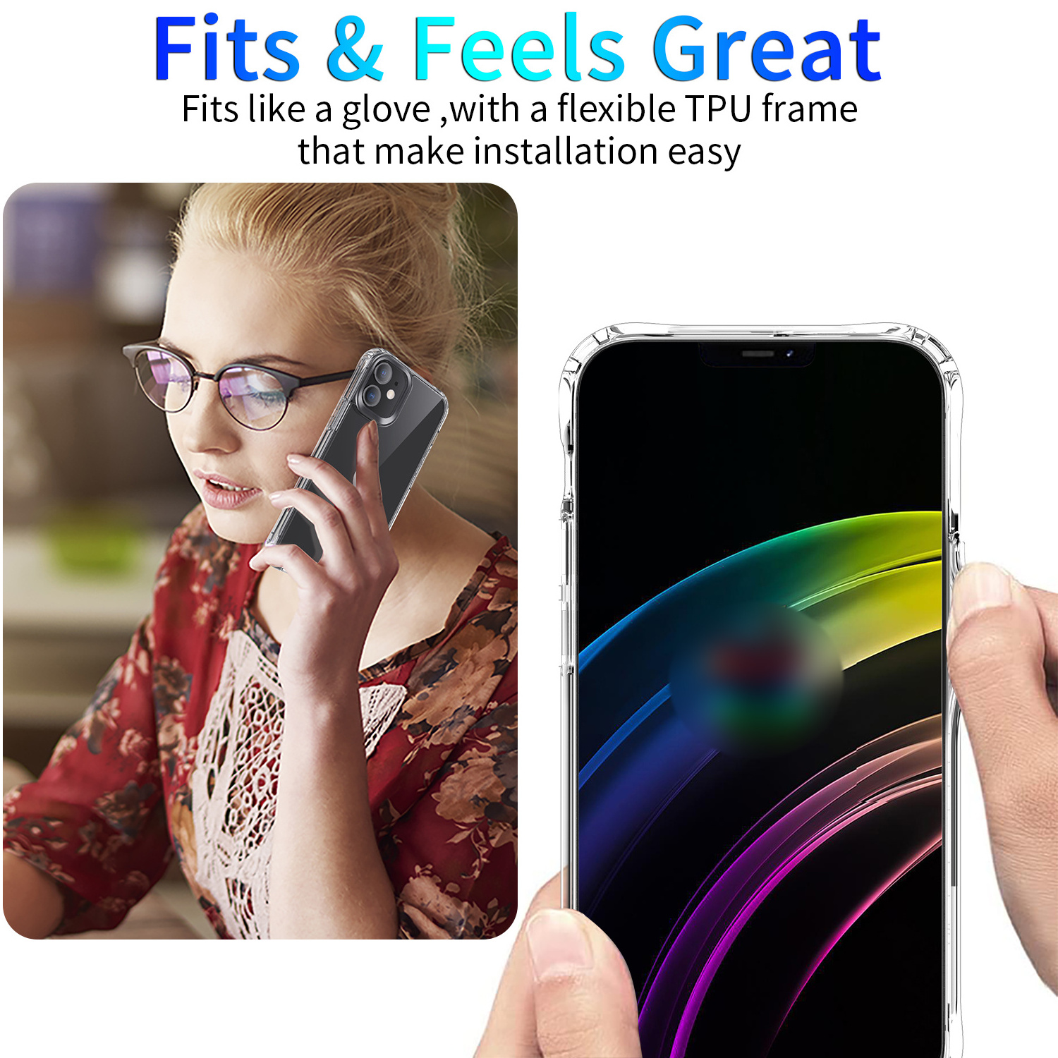 Wholesale Clear Shockproof PC Phone Cases for iPhone 12 Transparent Sublimation Mobile Phone Case Blanks