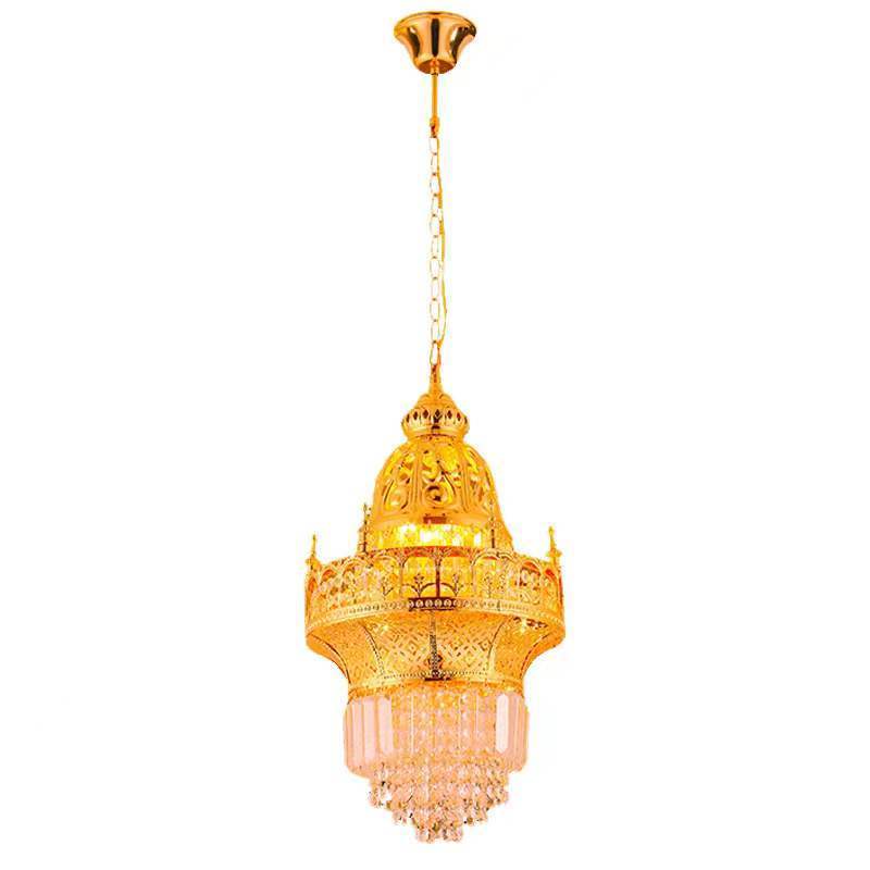 Lighting Manufacturer Custom Hotel Large Islamic Chandeliers , Arabic Style Copper Ceiling Lights,Islamic Mosque Lighting