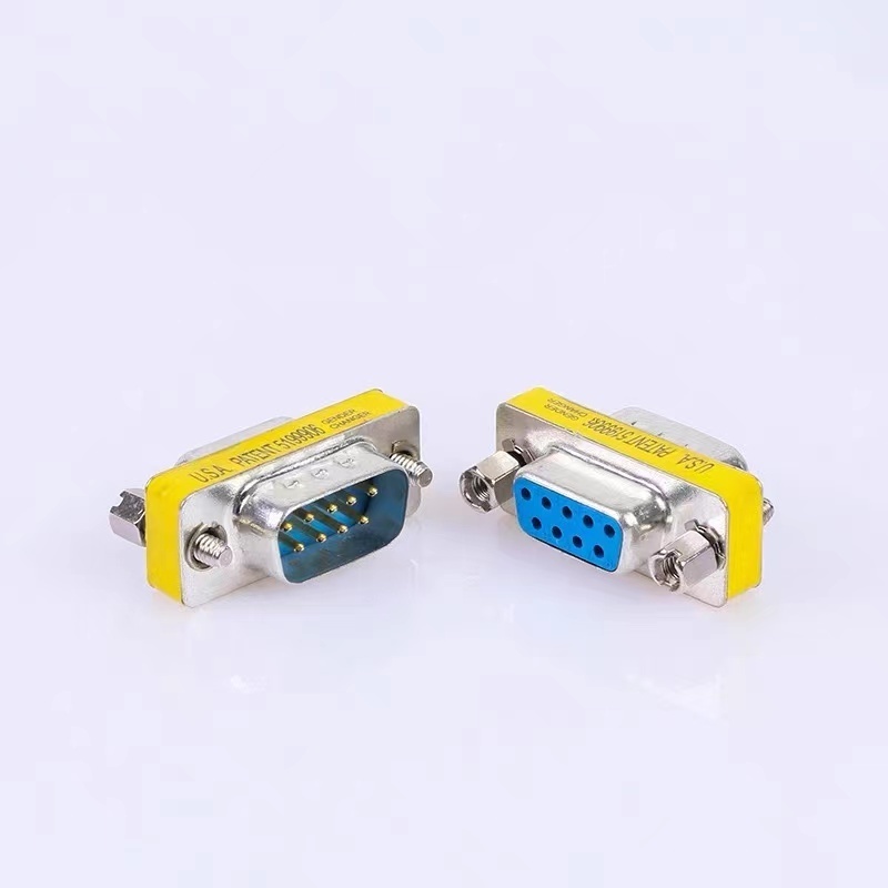 Mini D-Sub Adapter, D-sub 9 Pin male to female Adapter, DB9 Gender Changer