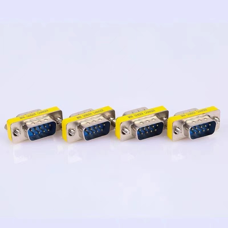 Mini D-Sub Adapter, D-sub 9 Pin male to female Adapter, DB9 Gender Changer