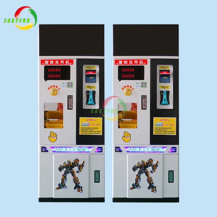 Currency Exchange Machine Token Coin Vending Machine For Game Tokens