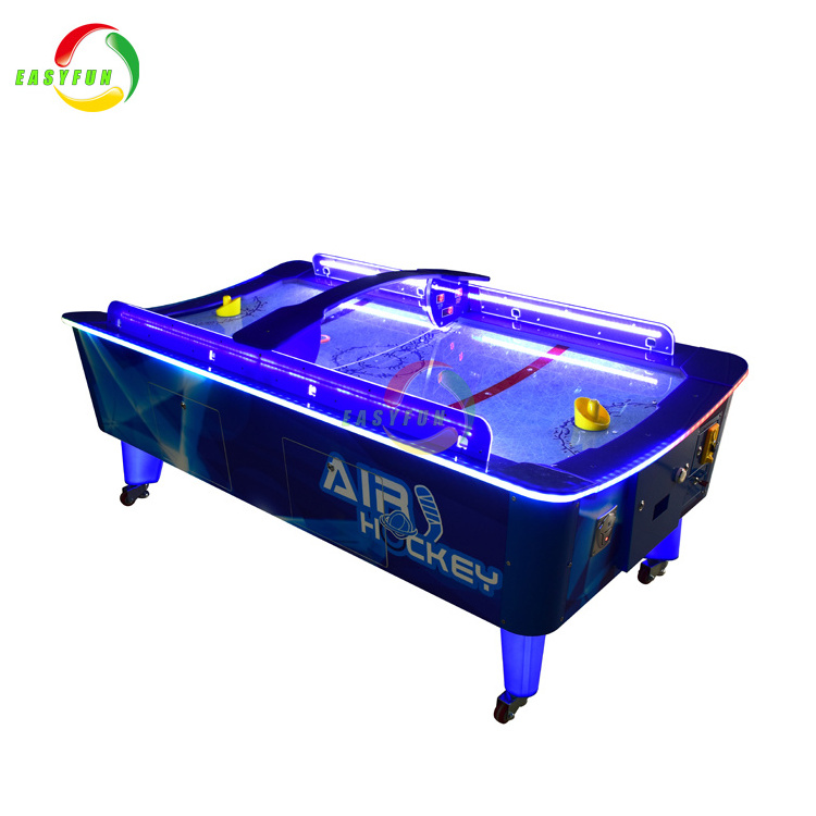 Easyfun Curved surface tournament choice air hockey table with electronic scorer