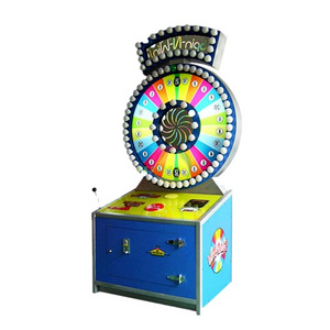 Spin N Win The Lucky Roller Coin operated Arcade Game Machine Ticket Redemption Game Machine for Sale