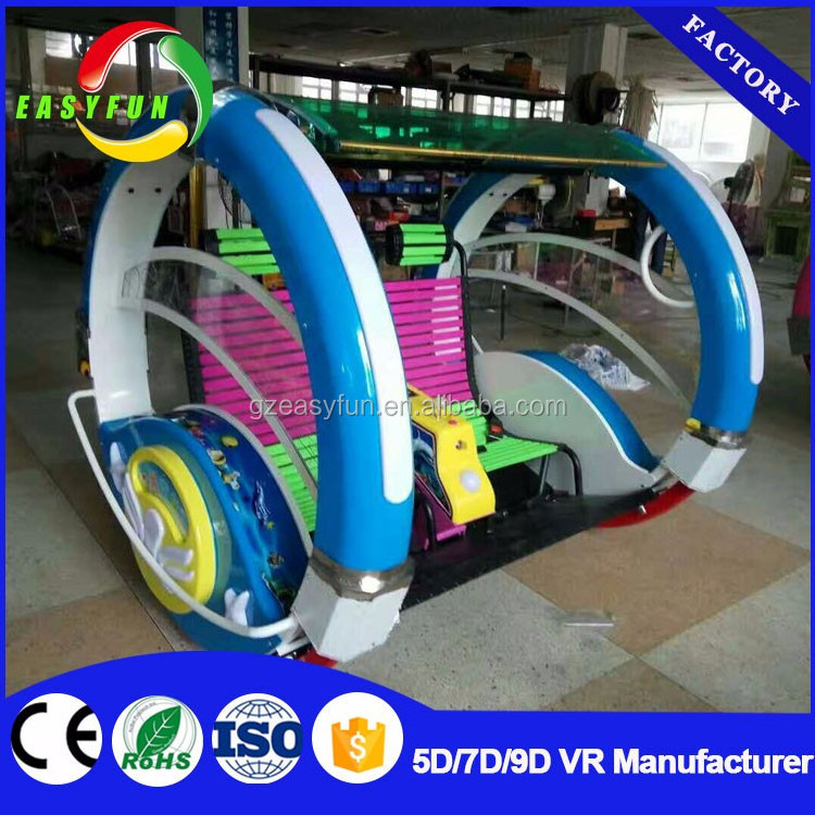 Interesting Outdoor Go Kart Kid Wheel Rides Swing Electric Happy Car For Sale