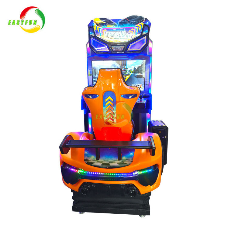 Easyfun Furious Speed Coin Operated Simulator Racing Car Kid's Game Machine For Amusement park