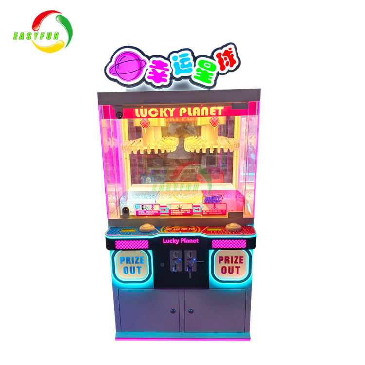 Lucky Planet Clip Prize Machine Clamp Snacks Gift Vending Machine