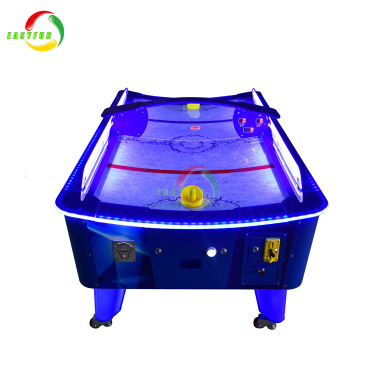 Easyfun Curved surface tournament choice air hockey table with electronic scorer