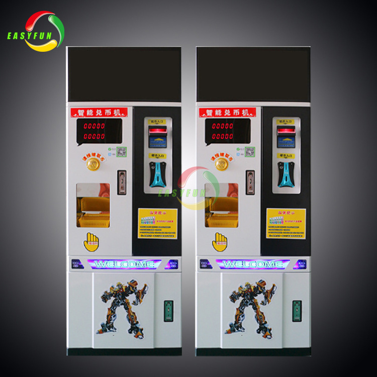 Currency Exchange Machine Token Coin Vending Machine For Game Tokens