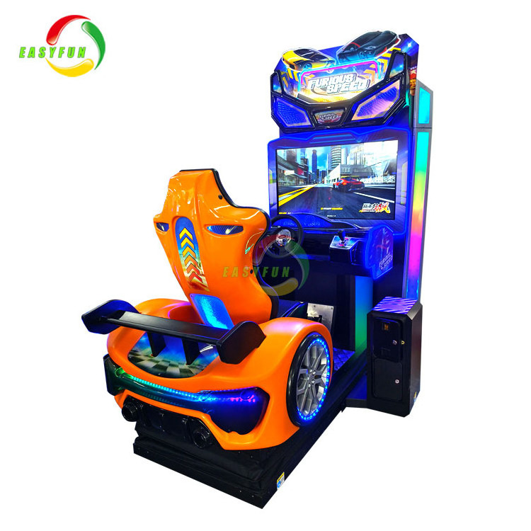 Easyfun Furious Speed Coin Operated Simulator Racing Car Kid's Game Machine For Amusement park