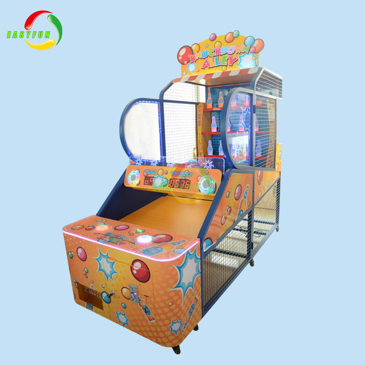 Down the clown coin operated arcade shooting ticket redemption games machine for sale