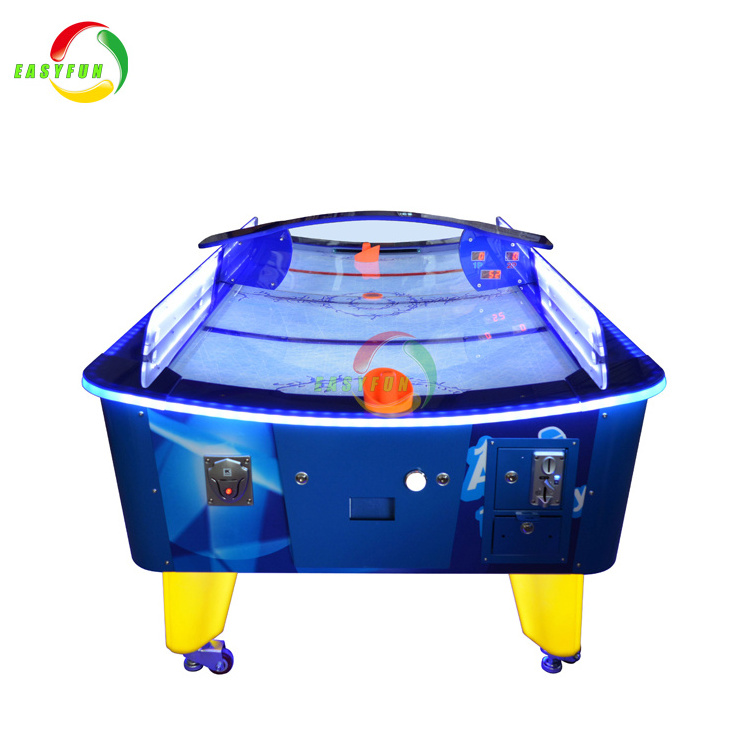 Easyfun Curved surface tournament choice air hockey table with electronic scorer