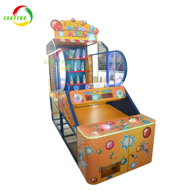 Down the clown coin operated arcade shooting ticket redemption games machine for sale