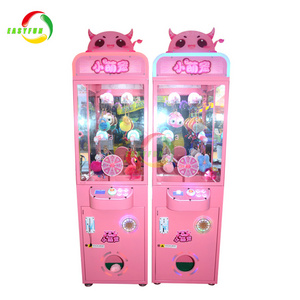 Coin operated push win gift game machine key master capsule toy vending machine