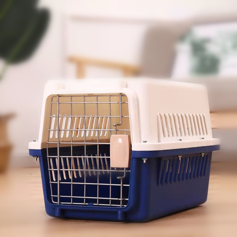 New design pet cages carriers houses large kennel  portable cat travel case  dog air box pet cages, carriers