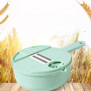 Kitchen accessories set Multifunctional Hand-pulled  Vegetable chopper set and salad spinner