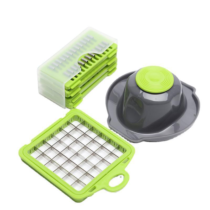 New design vegetable Chopper Mandoline Slicer Cutter Chopper and Grater 12 in 1 Vegetable Slicer Cheese Slicer Onion Chopper