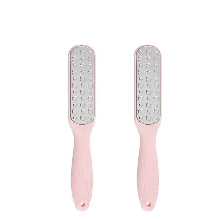 Custom Logo Double Side Stainless Steel Foot File Pedicure Tools Professional Foot File Callus Remover For Feet