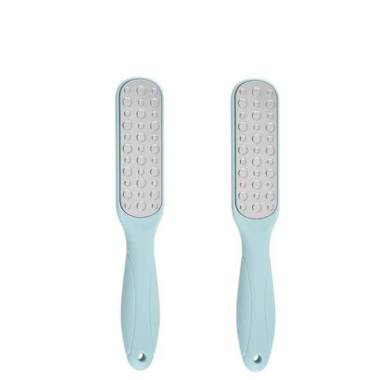 Custom Logo Double Side Stainless Steel Foot File Pedicure Tools Professional Foot File Callus Remover For Feet