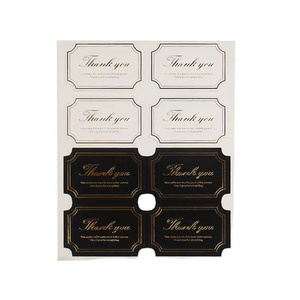 Luxury Logo Stickers For Packaging Label Psa Slab Label Sticker Label