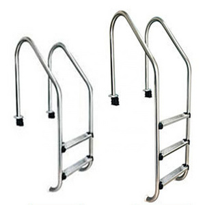 SL Series Pool Equipment Stainless Steel 2/3/4/5 Steps Pool Ladder With Handrail