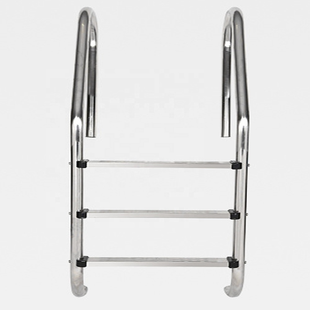 SL Series Pool Equipment Stainless Steel 2/3/4/5 Steps Pool Ladder With Handrail