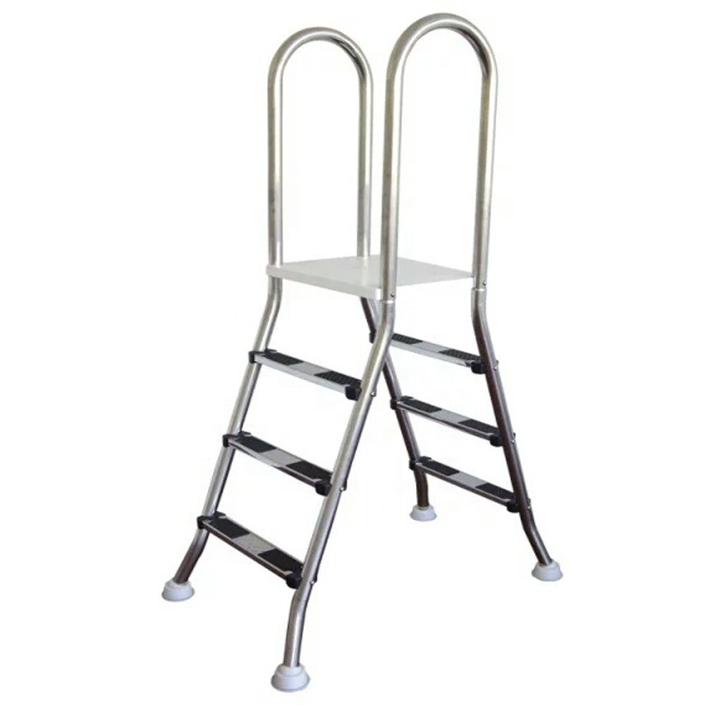 Swimming Pool Combined Type  Stainless Steel Equipment Ladder for Above Ground Pool