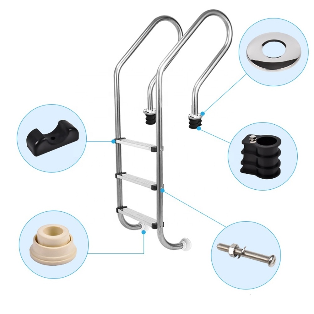 Swimming Pool Ladder Replacement Fittings Screw Fastener Stainless Steel Ladder Screw Parts