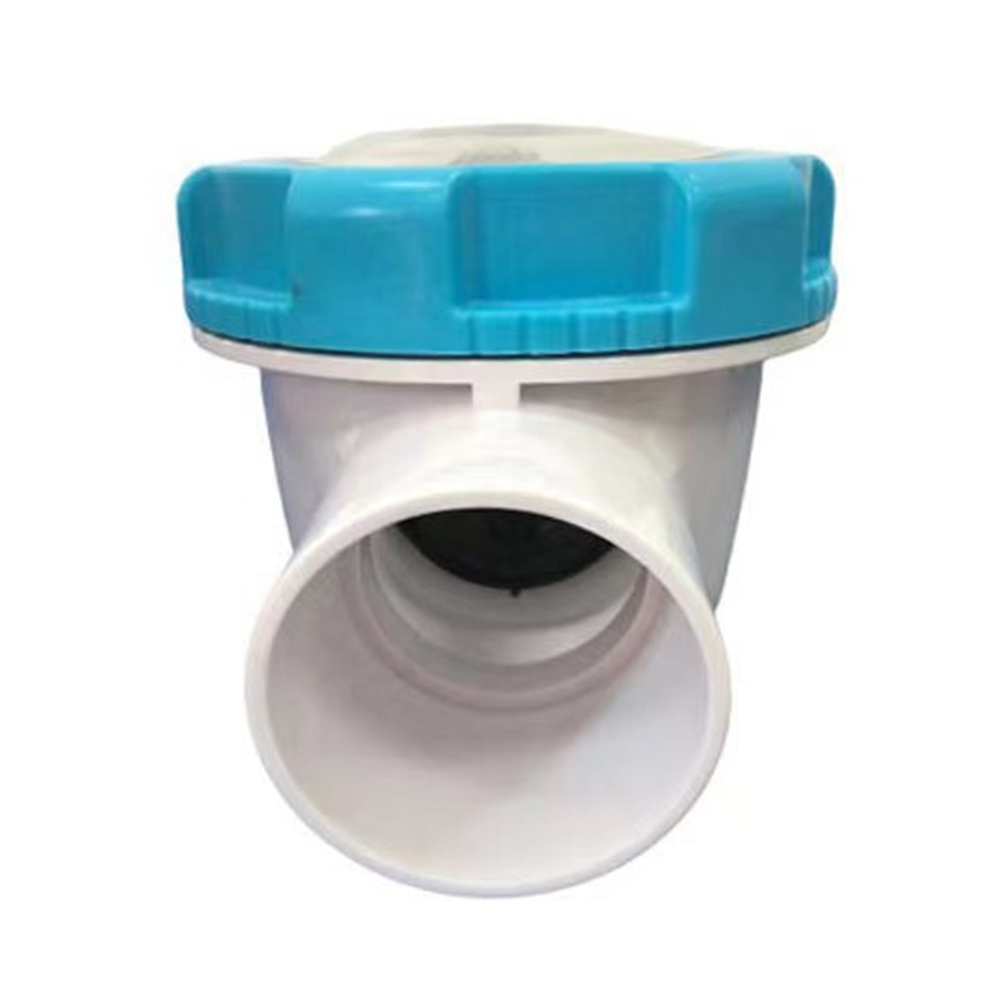 Swimming Pool Safety Transparent Visible Check Valve for 1.5 inch or 2 inch Connect Tube