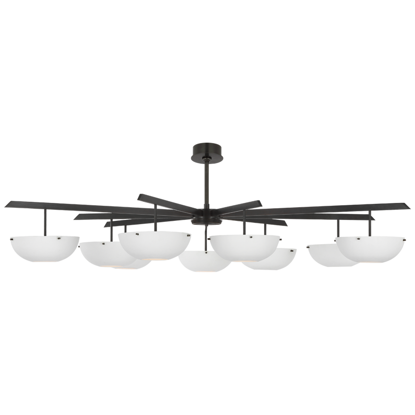 Good quality Italian art minimalist black creative restaurant Villa home decoration unique chandelier ceiling light