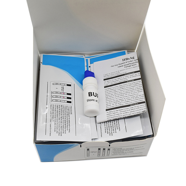 Medical Accurate Home Use Medical Diagnostic HbsAg Reagent Rapid Test Strip  kit