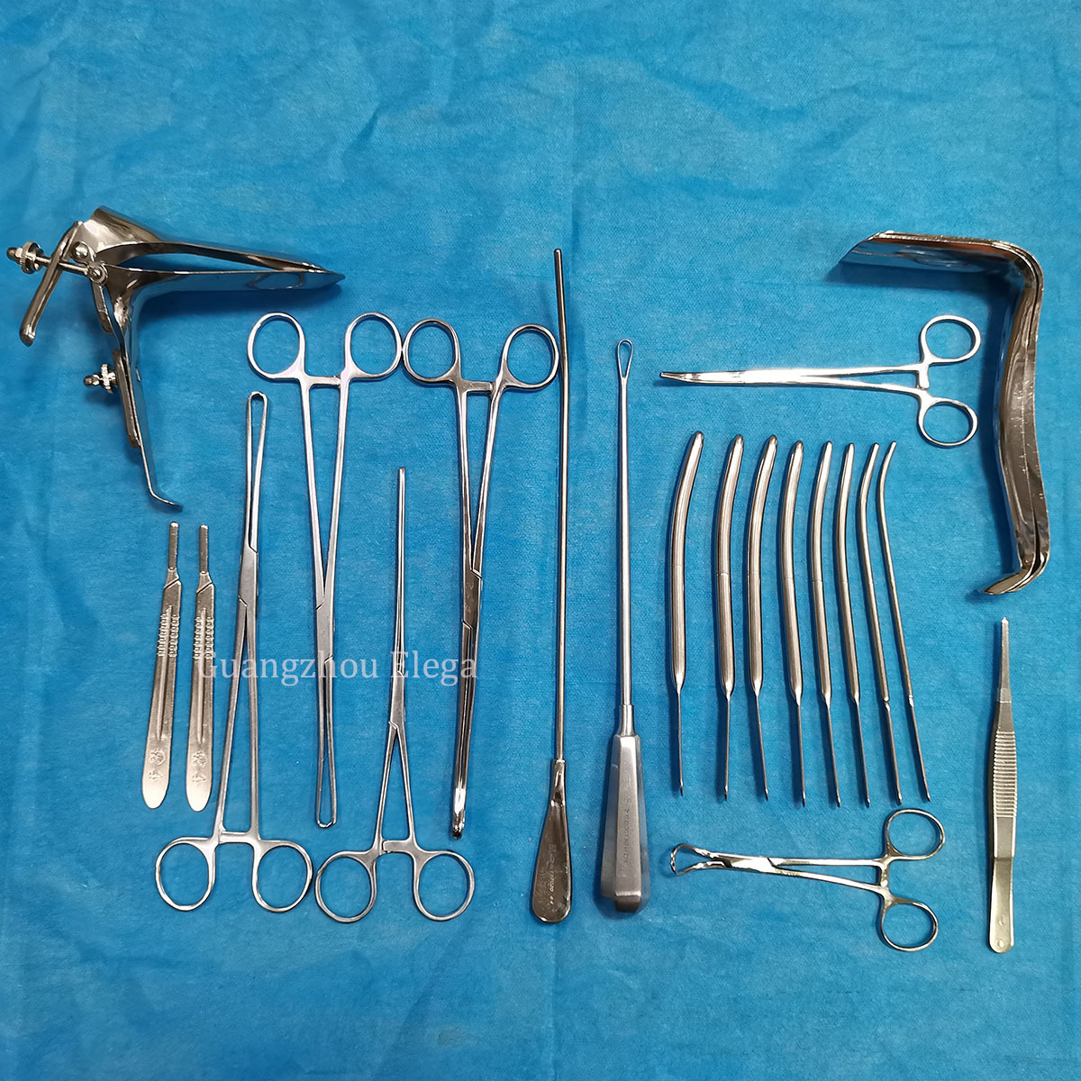 Medical Surgical Instrument Kit Dilatation and Curettage Set