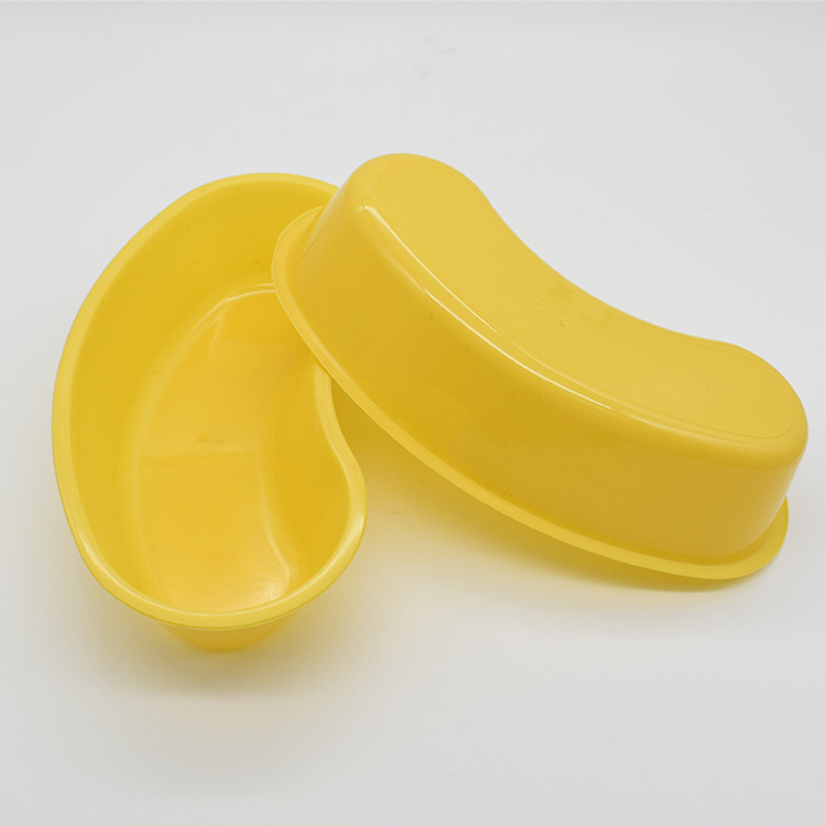 Hospital Surgical Accessories Sterilizing Kidney Yellow Plate Plastic Surgical Trays