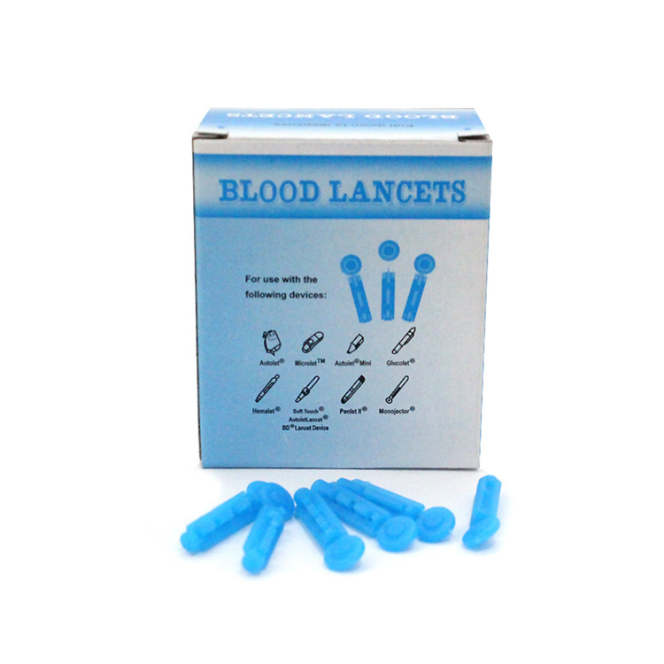 Factory Supply Medical Plastic Disposable Sterile Twist Blood Collection Needle Lancet