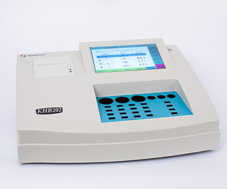 Blood Analysis System Clinical  2 or 4 Channel Blood Coagulometer Semi Auto Blood Test Machine Analyzer