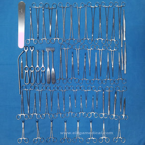 Gynecological Surgical Instrument Abdominal Kits Hysterectomy Set