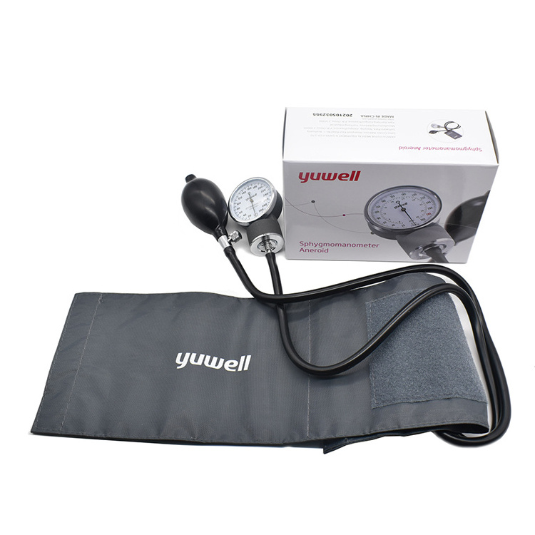 Yuwell Tensiometre Manual bp Cuff Blood Pressure Monitor High Quality Aneroid Sphygmomanometer kit