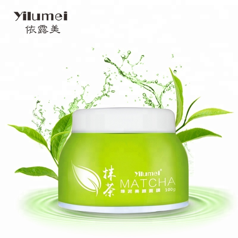 Hot Selling Matcha Clay Mask Form and Mud Mask Form,Yilumei Clay Beauty Mask