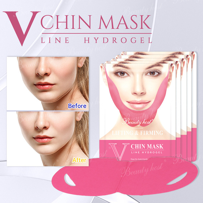 Double Chin Reducer Strap Firming Tightening Skin Care Chin Up Patch Facial Sheet Masks V Line Shape Slim Face V Lifting Mask