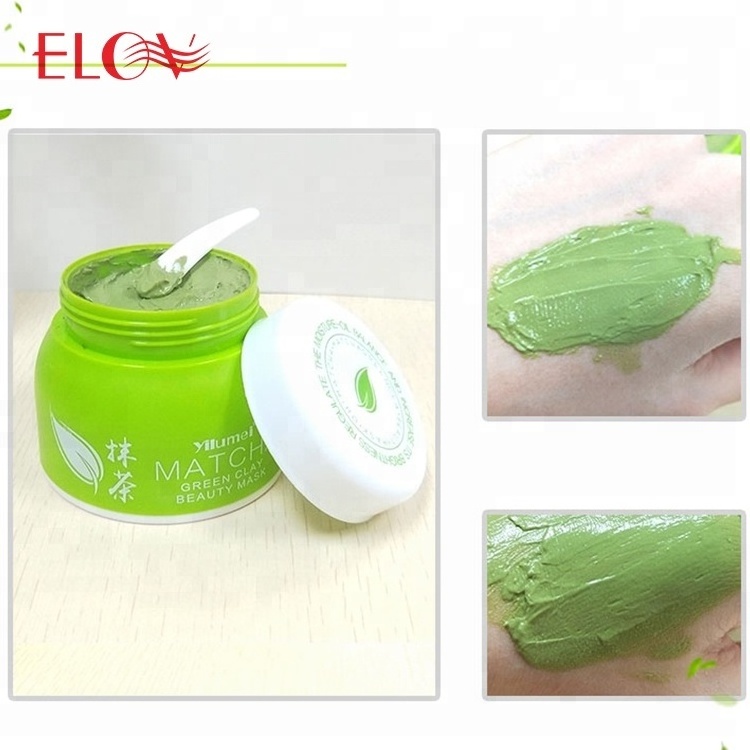 Hot Selling Matcha Clay Mask Form and Mud Mask Form,Yilumei Clay Beauty Mask