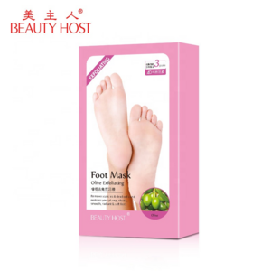 Skin Care Hot Selling Olive Exfoliating Foot Mask Repair Dry Nourish Whitening Foot Mask Foot Peeling Mask OEM/ODM Adults Female