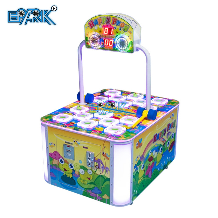 Coin Operated Game Hammer Game Hit Frog Whack a Mole Arcade Redemption Game Machine For Kids