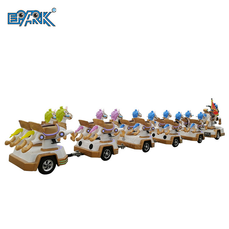 Amusement Rides Road Train Kiddie Amusement Game Train Machine Trackless Trains For Sale