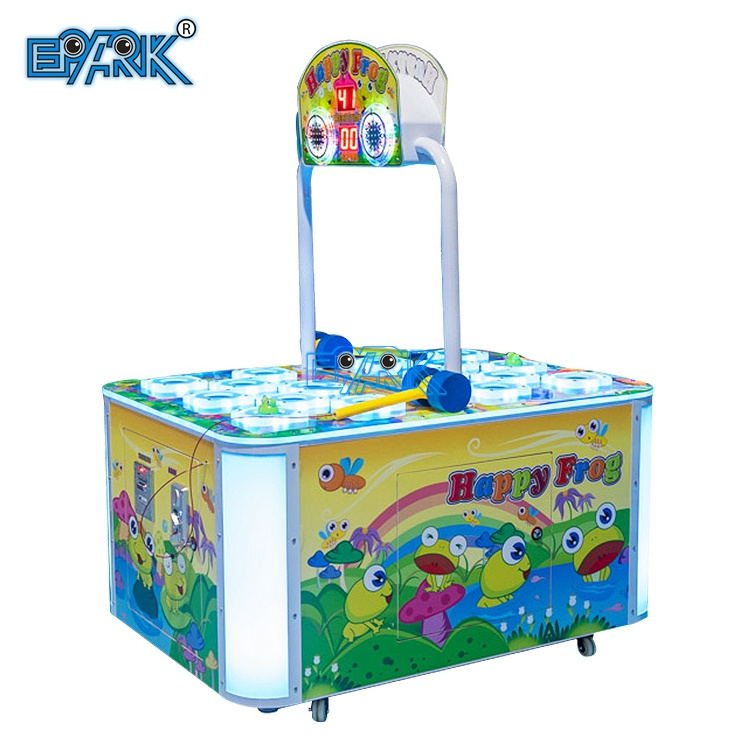 Coin Operated Game Hammer Game Hit Frog Whack a Mole Arcade Redemption Game Machine For Kids