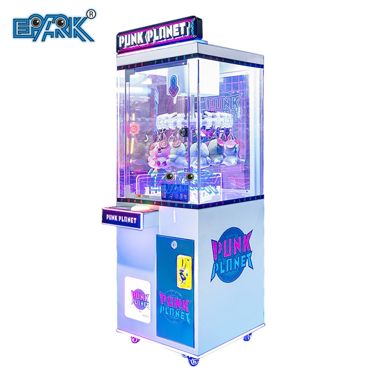 Coin Operated Gift Game Machine Spins Clip Sticker Card Skill Game Machine Clip Prize Machine