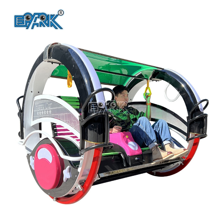 High Quality Fun Fair Playground 180 Rolling Cars Happy Balance Car Happy Swing Car Rides