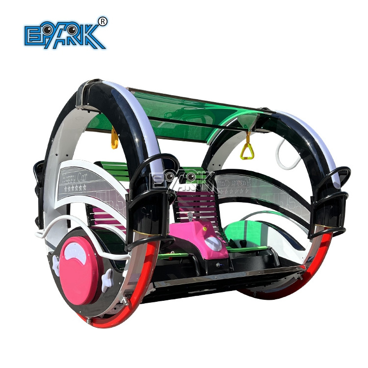 Wholesale 180 Degree All Round Rotating Happy Le Bar Car Rides Battery Powered Ride Happy Car Moon Walk Swing