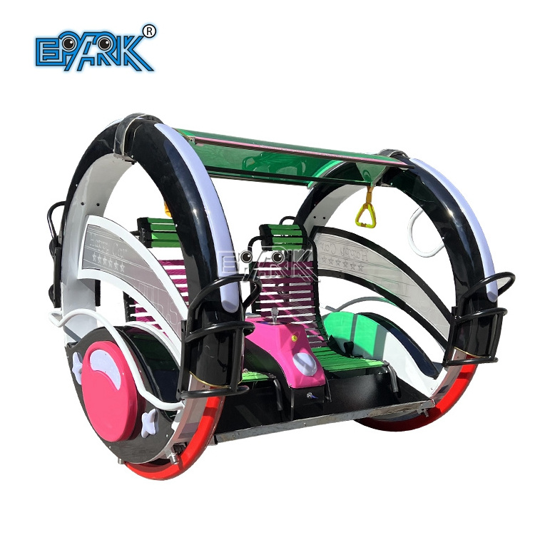 Wholesale 180 Degree All Round Rotating Happy Le Bar Car Rides Battery Powered Ride Happy Car Moon Walk Swing