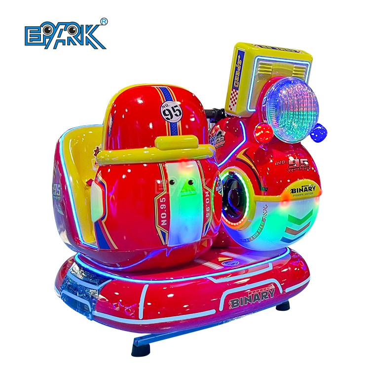 Electric Kids Swing Game Machine Motorcycle Game Baby Swing Chair Coin Operated Game Machine